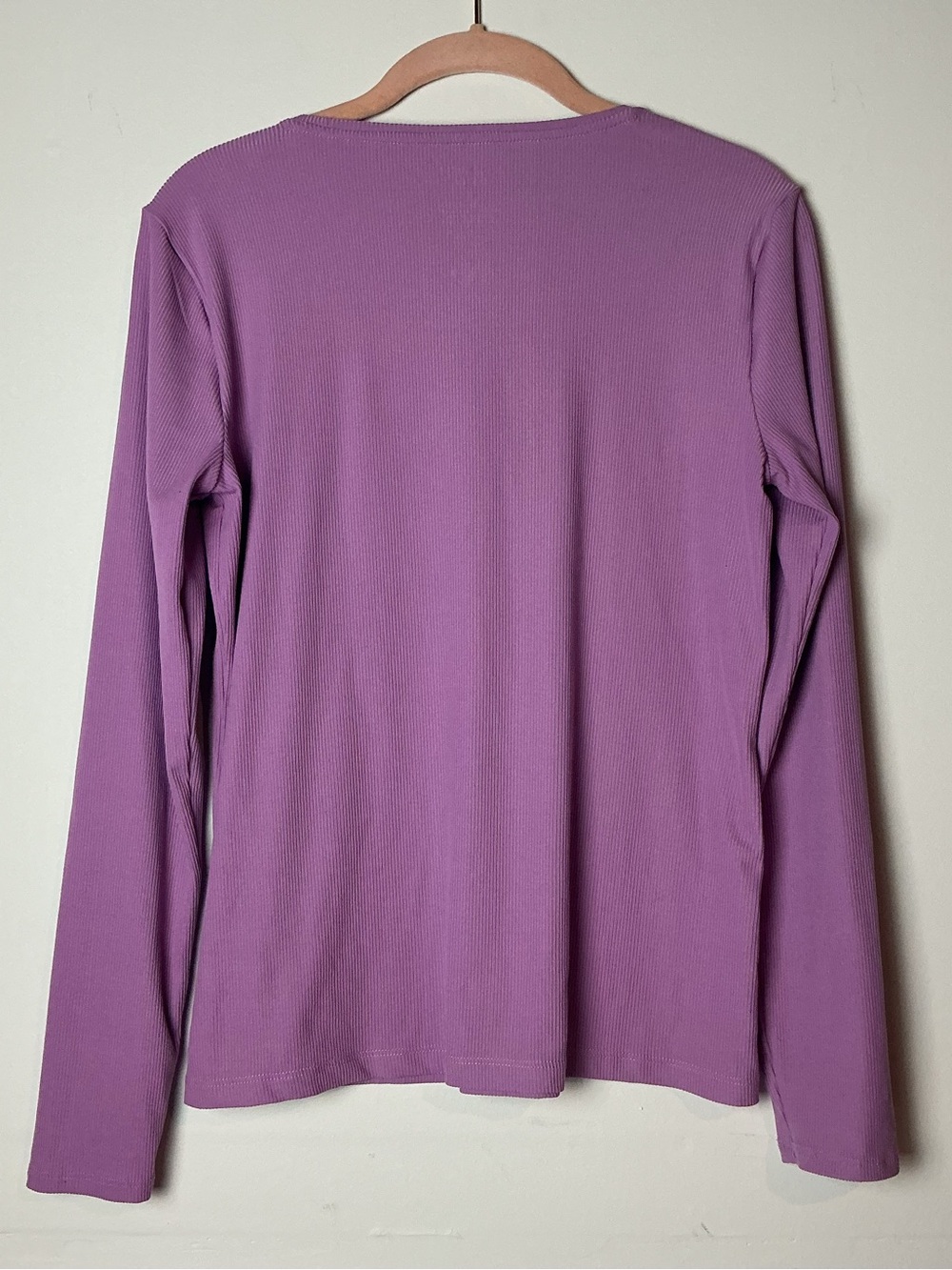 Nine West Women's Long Sleeve Top - Lavender Purple Size S - Picture 2 of 3